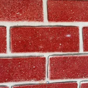 Classic red brick pattern printed prepainted steel sheet with white mortar line