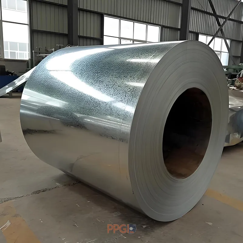 Prime full hard galvanized steel coil G550 grade for high strength roofing sheet production