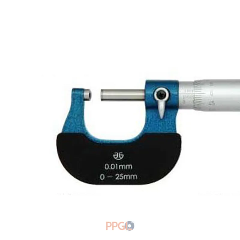 Precision micrometer tool for measuring thickness tolerance of galvalume steel coils