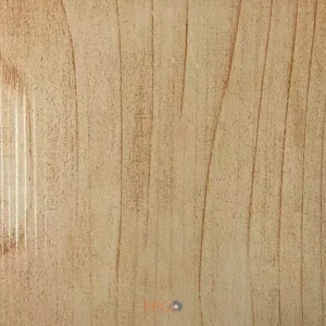Matte fine textured pine wood grain pattern prepainted steel sheet close-up