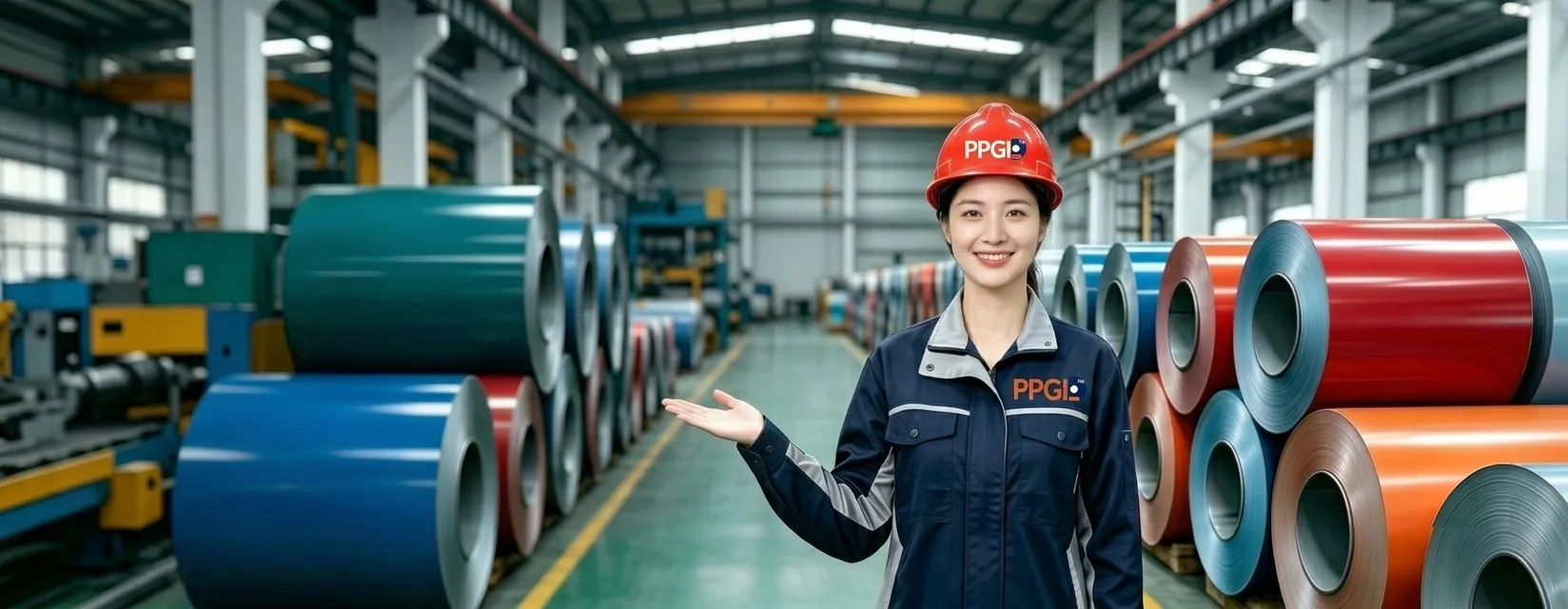 PPGI.LTD Shandong Steel Factory Contact and Warehouse View