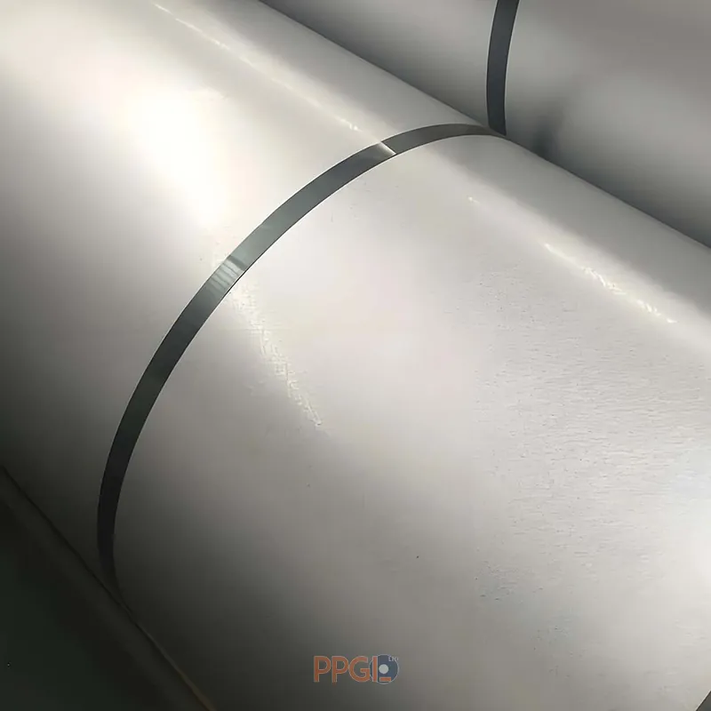 Prime zero spangle hot dip galvanized steel coil with smooth unspangled surface