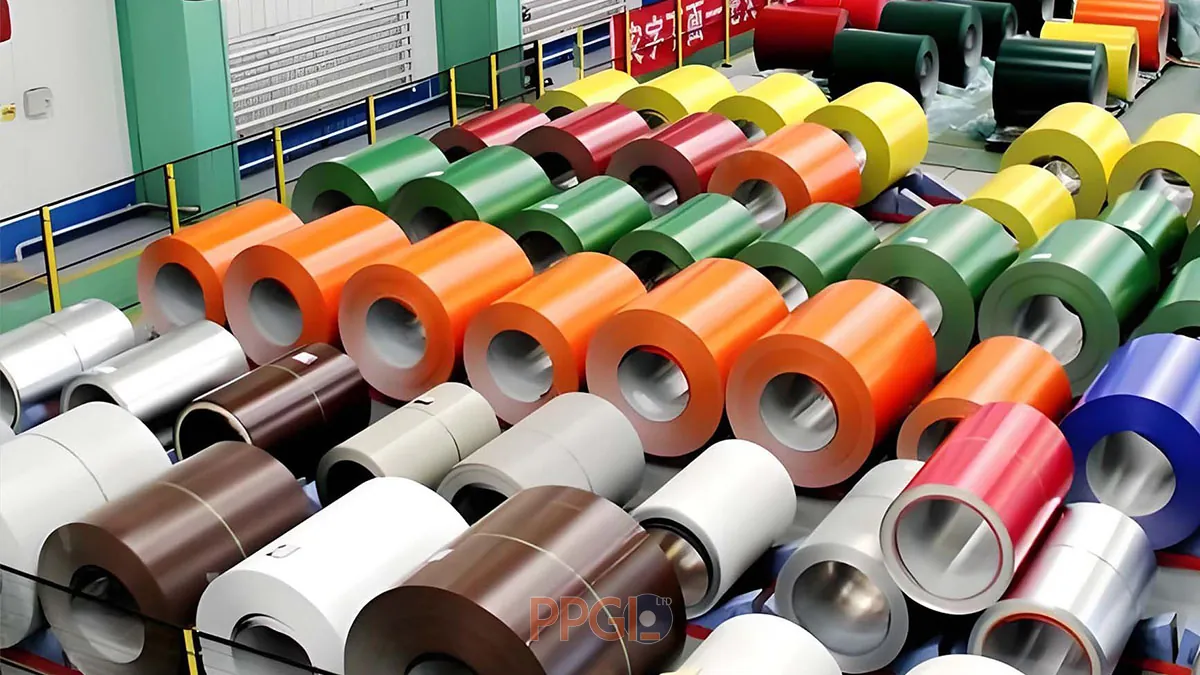 PPGI Paint Coating Guide RAL Color Prepainted Steel Coils PPGI.LTD