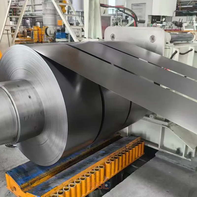 Custom Steel Coil Widths 20 to 1250mm Slitting Process PPGI.LTD