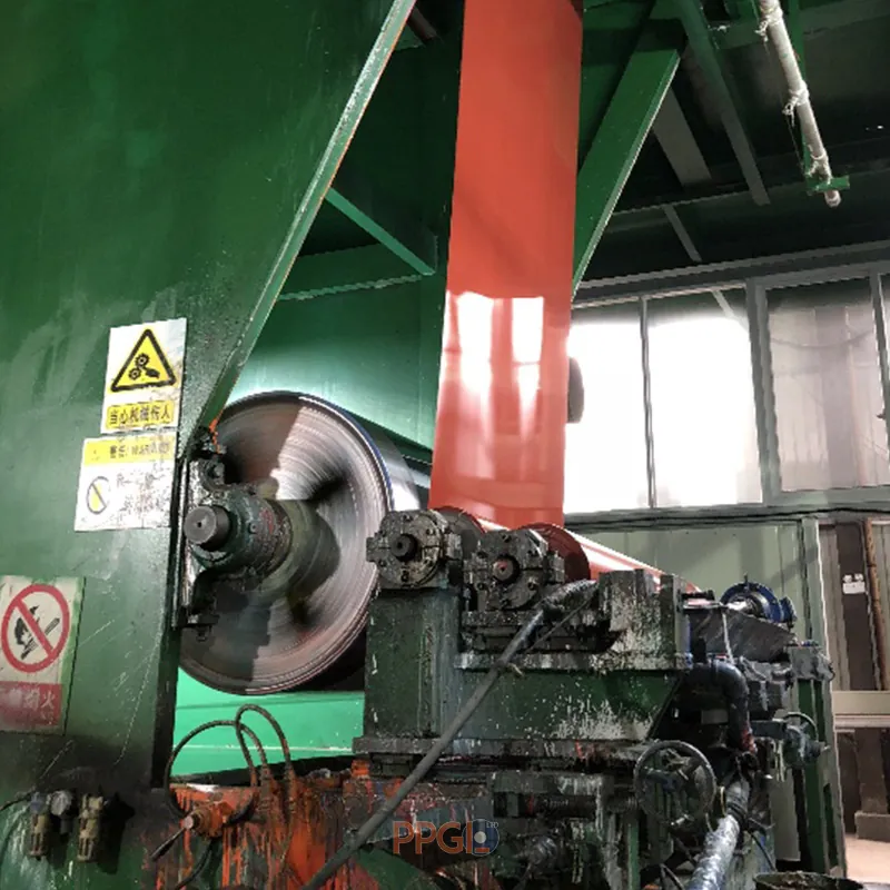 PPGI Coating Structure - Precision Topcoat Color Coating Roller PPGI.LTD
