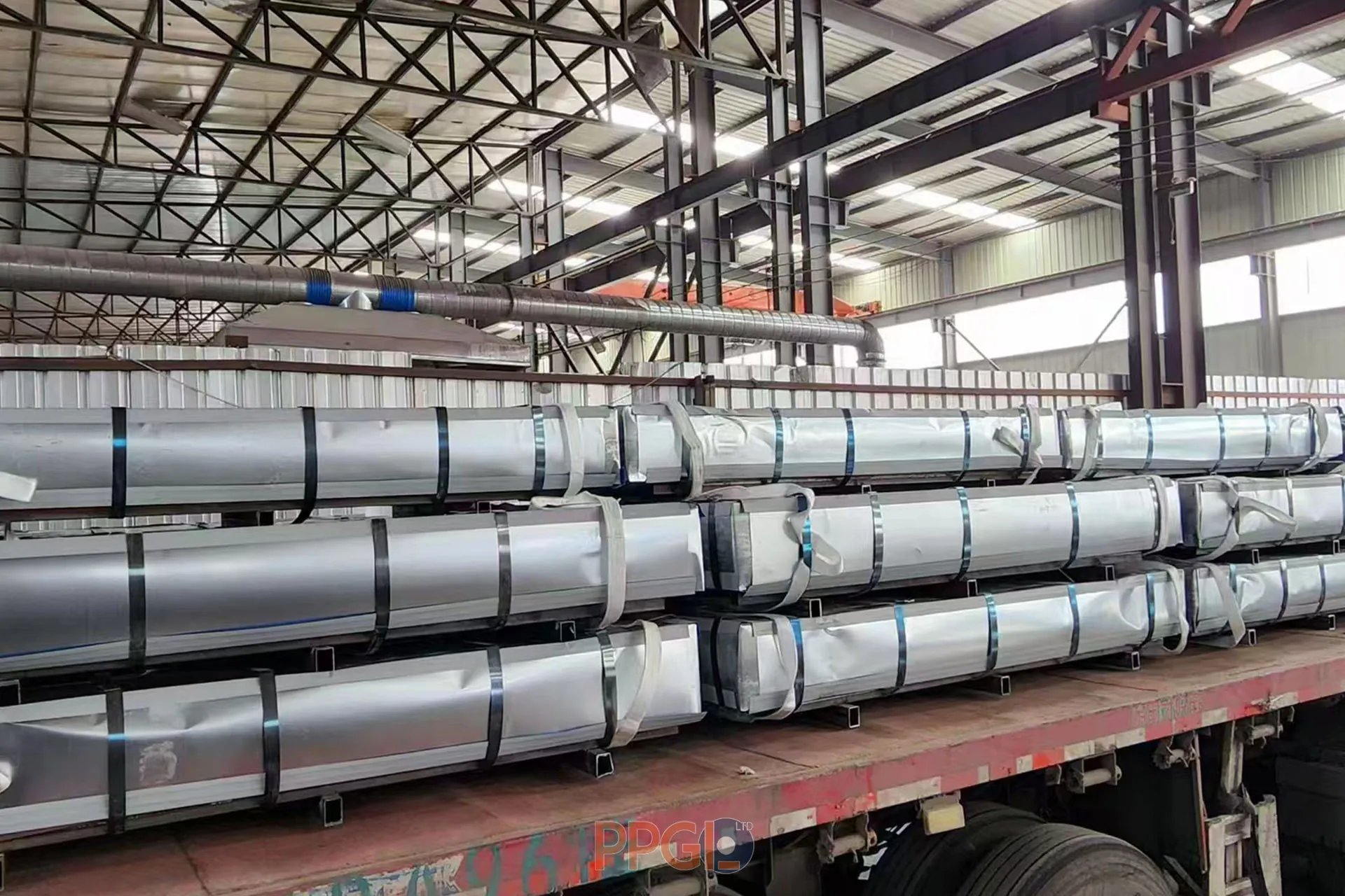 Metal Sheet & Roof Panel Packaging - IPPC Wooden Skid Base Layout