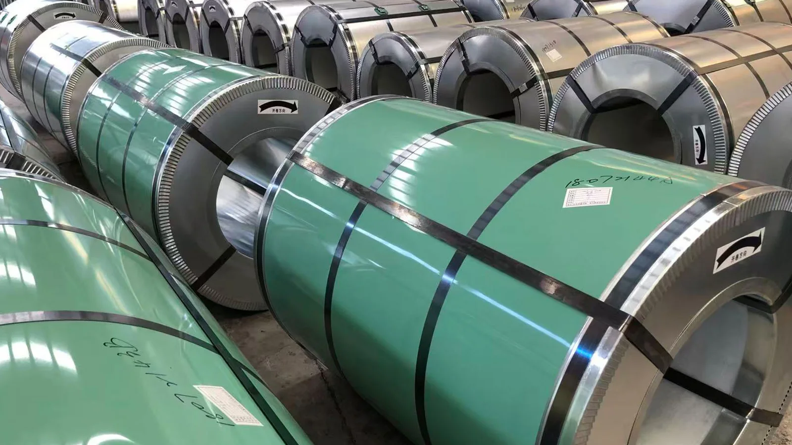 matt finish PPGL steel coil for UAE shipment