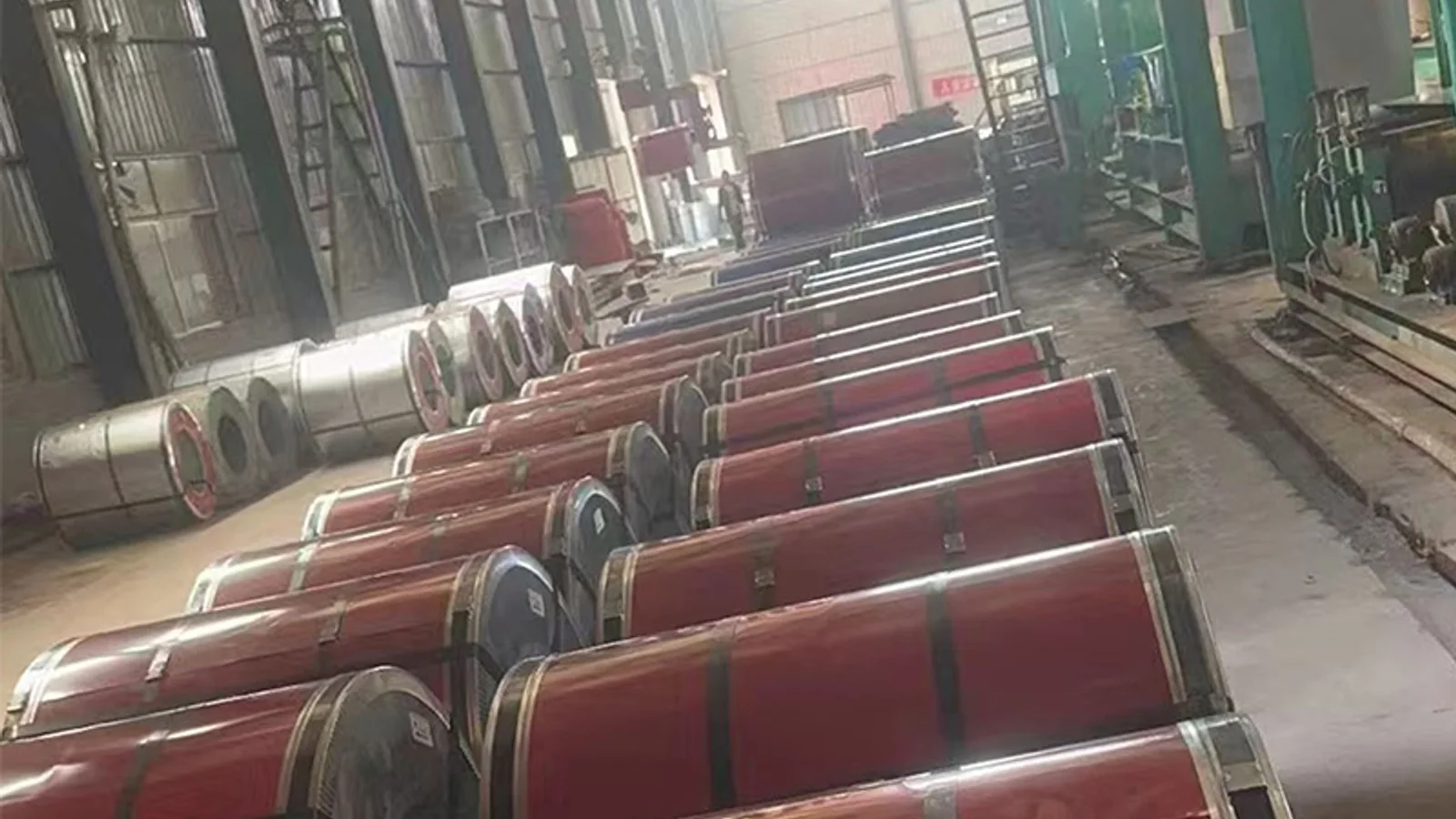 PPGI coil for agricultural sheds in Uganda shipment