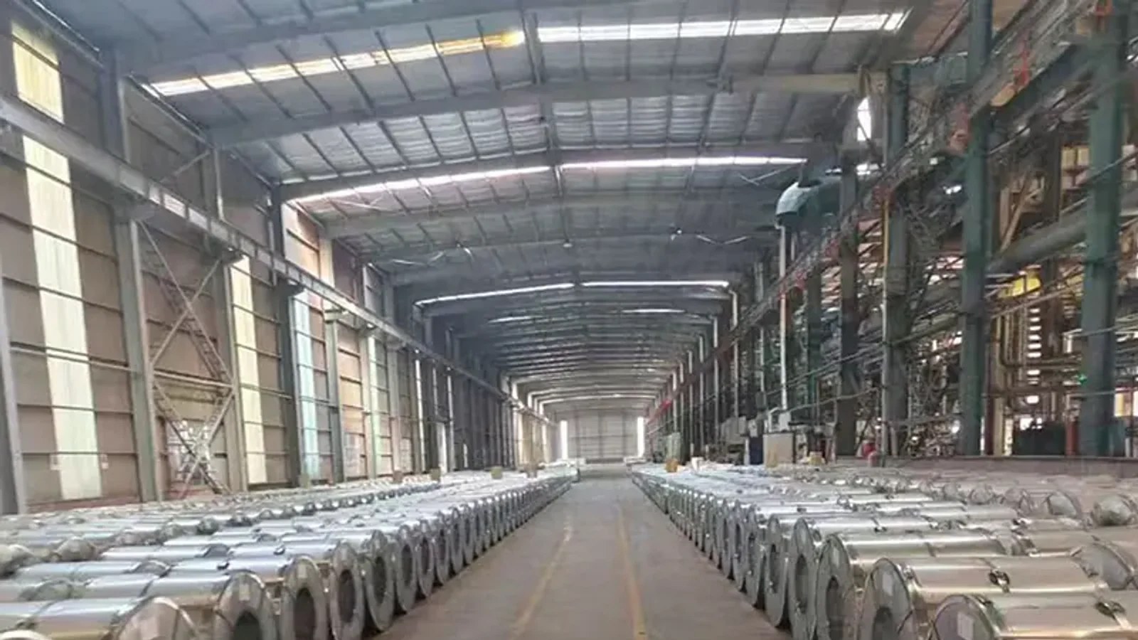 corrugated roofing coil for Caribbean market shipment