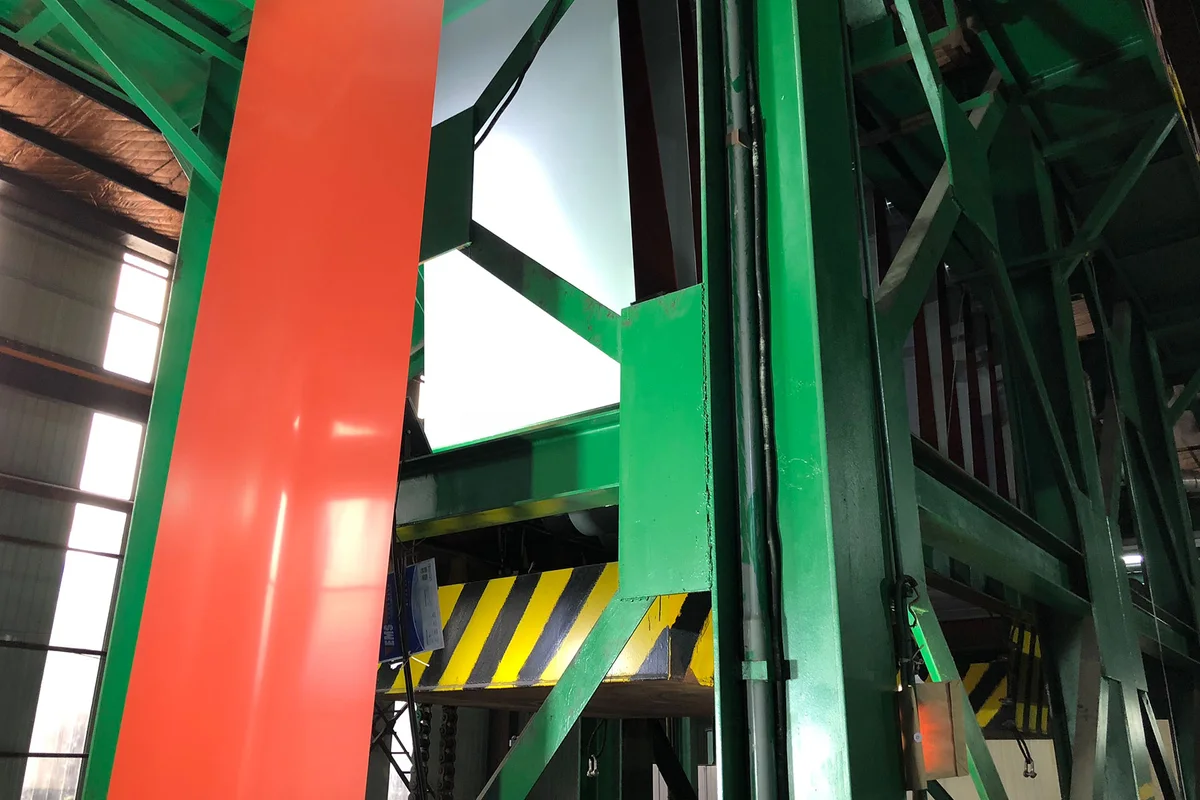 Factory inspection for prepainted steel coil for Madagascar
