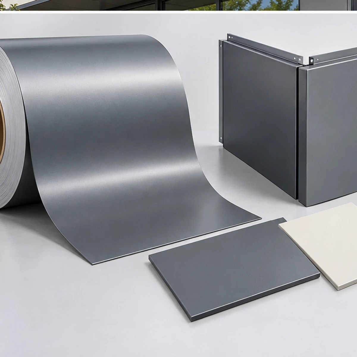 3003 H24 prepainted aluminum coil for cladding coil and application detail